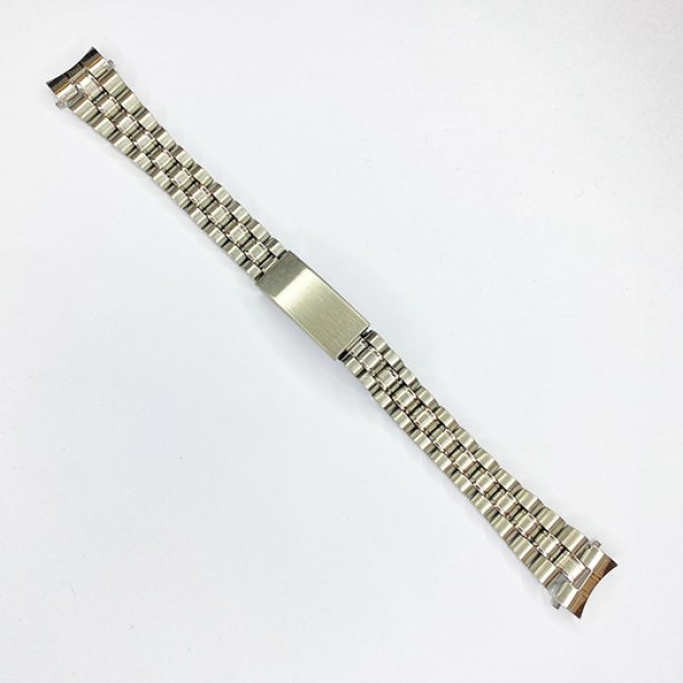 สายสแตนเลสสตีล สำหรับนาฬิกาข้อมือ - สีเงิน ( 14MM ) S11001419